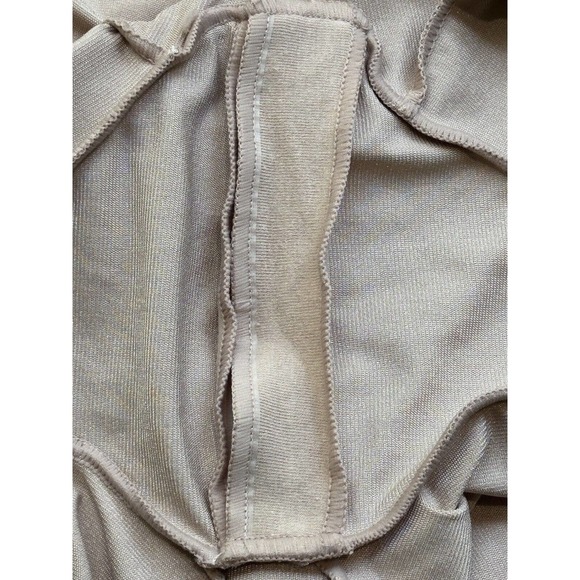 TC Fine Extra Firm Full Tummy Control Open-Bust Thigh Length Bodysuit M - Picture 16 of 16